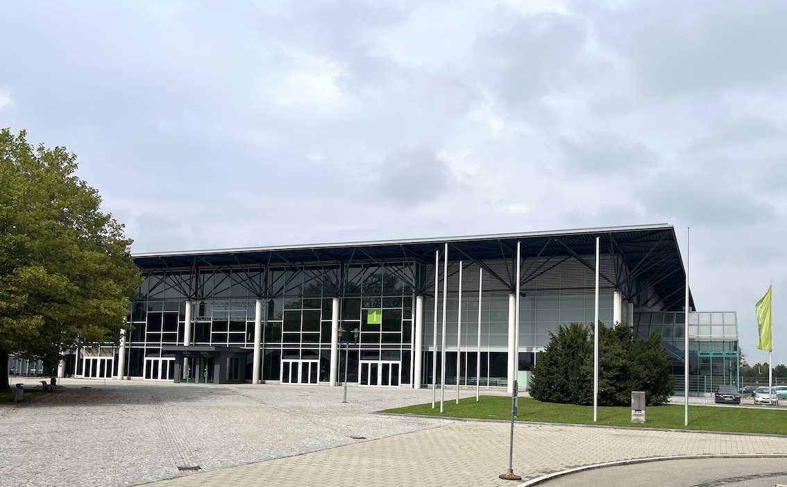 Schilderleitsystem Messe Augsburg 2023