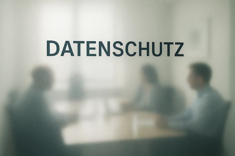 Datenschutzfolie Büro